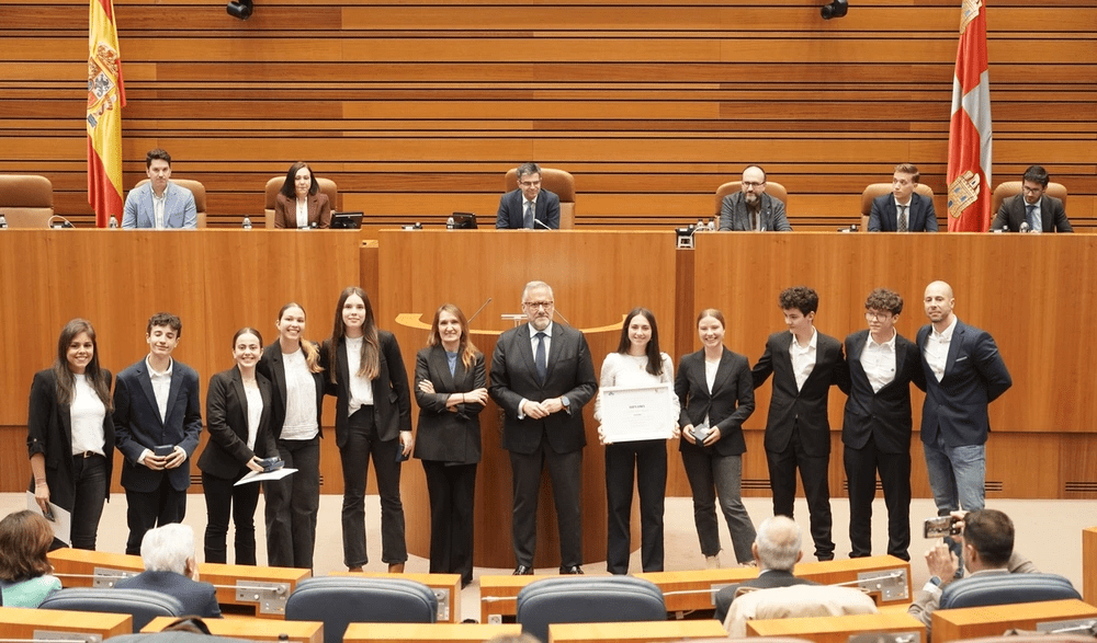El Colegio Claret de Segovia, campeón de la X Liga Debate de Castilla y León en ESO